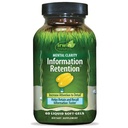 Irwin Naturals mental Clarity Information Retention - 60 Liquid Soft-Gels - pomaga povečati pozornost na podrobnosti in ohranjanje in odpoklic informacij hitreje - 30 Total Servings