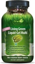 Irwin Naturals Women's Living Green Liquid-Gel Multi - 120 tekoči softgels - Vključuje 70 Essential Nutrients, Vitamini in minerali