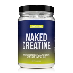 NAKED Pure Micronized Limona Kreatin Monohidrat - 42 Servisi - 500 Grams, 1.1Lb razsutem stanju, Vegan, Ne-GMO, Gluten Free, Soy Free. Pomoč Pridobitki moči, Brez dodatkov