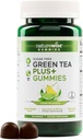 NatureWise Green Tea Gummies - Keto, Sugar Free - Podpira cilje ustreznosti za ženske in moške - 500mg Zeleni čaj + Malina Ketones, Garcinia Cambogia - Vegan, No Gluten - 60 Count[1-mesečna zaloga]
