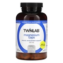 Twinlab Magnezijeve kapice - visoka absorpcija Magnezijev dodatek v podporo Leg Cramps Relief - Magnezije Kapsule za stres, 420 mg, 200 Število, 1 pakiranje