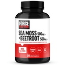 FORCE FACTOR Irish Sea Moss + Beet Root dodatek za podporo imunitete, kroženje, naravna energija, zdravje srca, z antioksidanti, Non-GMO, Vegan-prijazno, Soy-free, 120 Zelenjavne kapsule
