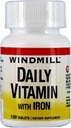 Vetrnica Daily Vitamin z železom in beta karoten