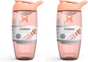 Promix PURSUIT Protein Shaker Steklenica – Premium športne Blender steklenice za beljakovinske mešanice in dopolnila Shakes – enostavno čist, vzdržljiv protein Shaker Cup (Pack of 2)