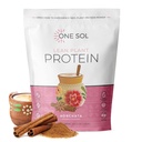 One Sol Lean Plant-based Protein Powder, Pea & Brown Rice Protein, Low Carb, Vegan prijazno - Gluten, Laktoza, & Soy Free - Brez dodanega sladkorja, Non-GMO, Čista prehrana, Brez napihnjenosti (Horchata)