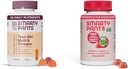 SmartyPants Teen Girl Multivitamine Gumies: Omega 3 ribje olje (EPA/DHA), Vitamin D3, C, Vitamin B12 & Otroci Probiotic Immunity Gumies: Prebiotiki in probiotiki za prebavno zdravje