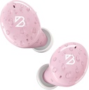 Back Bay Audio Tempo 30 Wireless slušalke za mala ušesa - Nagradni zvok, Zmoteni Bluetooth slušalke, Udobne ušesne Budke za ženske, Pink slušalke Majhni ušesni kanali, dolge baterije slušalke