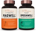 Live Conscious Omegawell Ribje olje & Magwell Magnezij Cink & Vitamin D3 
