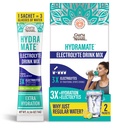 GuruNanda Hydramate Podpora Hidracija Drink Mix - Elektrolit Powder Packets za dehidracijo, vaje in energije - Brez dodanih sladil, Non-GMO, Naravni limonin limona arome - 2 Count (0,56 oz vsak)
