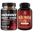 Koze rogati plevel za moške s črnim korenom Maca, Tongkat Ali, Saw Palmetto & Panax Ginseng ekstrakt za Stamina & Energija in dušikov oksid dodatek z L-arginin za rast mišic in regeneracijo
