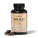 Organski himalajski ekstrakt shilajit Resin - 1000mg Max Potency, Lab Tested Pure Shilajit za moške in ženske, 85+ Trace Minerali Fulvična kislina, Imunska podpora, Energija, Kognicija, 2 Mesec dobave, 120 kapsul