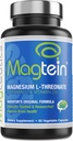 Magtein - Magnezijev L-treonat Dodatek, Spomin, Fokus, Sleep & Brain Health Formula za moške in ženske, Kognitivna podpora za odrasle, klinično raziskano - 60 Veg kapsule