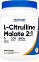 Nutricost L-citrulin malat (2:1) prašek (600 gramov)