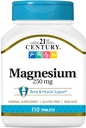 21. stoletje Magnezij 250 mg Tablete, 110 Število
