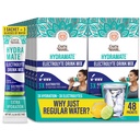 GuruNanda Hydramate Podpora Hidracija Drink Mix - Elektrolit Powder Packets za dehidracijo, vaje in energije - Brez dodanih sladil, Non-GMO, Naravni limonin limonin arome - 48 Število (0,56 oz Vsak)