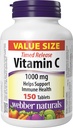 Webber Naturals Vitamin C Timed Release 1000mg, 150 zavihkov