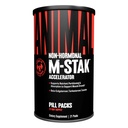 Animal M-Stak - Muscle Builder in Anabolic Mass Gainer dodatek za bodybuilding - Lean Muscle Growth, Amino Complex in pred vadbo energije, 21 paketov