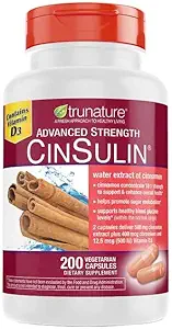 OproCyn Tru Narava CInsulina Napredna Jakost Cimet Ekstrakt 500 mg, 200 Vegetarijanske kapsule