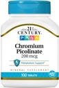 21. stoletje Kromov pikolinat 200 μg 100 tablet