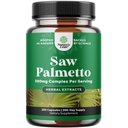 Ekstra moč žaga Palmetto Extract - Napredni zeliščni kompleks za zdravje las in urinsko podporo z rastlinskimi steroli in aromanoidi - Potent zeliščni dodatek s 500mg na serviranje - 200 kapsul