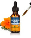 Herb Pharm Certified Organic California Poppy Liquid Extract za podporo pomirja živčevje - 1 Ounce