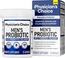 Probiotiki za izbiro zdravnika za moške - 70 milijard CFU - 8 sevov - selen in prebiotiki - podpira prebavno zdravje, mikrobiom, Colon, & Imuno Health - Napredni moški probiotik - 15ct velikost vzorca