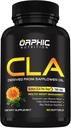 ORFIC HRANILNO CLA Napitek Oil dodatek - izdelan z žafranike olje - 780mg Nestimulant konjugirana linolna kislina za moške in ženske* za podporo hujšanje prizadevanja in metabolizem* - 60 Softgels
