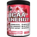 EVL BCAA-ji Aminokisline v prahu - BCAA Energija Pred vadbo Prašek za obnovo mišic Lean rast in vzdržljivost - Rehidracija Post Workout recovery pijača z naravnim kofeinom - lubenica