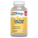 Solaray kalcijev magnezijev citrat 1000mg 1:1 Razmerje, Bone Strength Supplement, Muscle, Živec in kostna podpora, Chelled za visoko absorpcijo, 60-dnevno garancijo, 45 Serving, 270 VegCaps