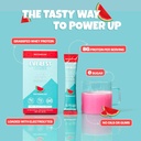 Everest Essential, Kid's Clear Whey Protein Powder (Vatermelon, 10 paketov) Beljakovinski napitek Mešanica za otroke, Elektroliti za otroke, 8g Beljakovine na strežbo, Ne GSO, Nič dodanega sladkorja