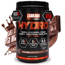 LABRADA Hydro 100% čisti hidrolizirani izolat sirotkinih beljakovin v prahu, laktoza brez, najhitrejša prebava, takojšnja mešanje, droben okus 20 servingov (hokolat)