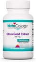 Nutrikologija Izvleček semen Citrus - izvleček semen Grenivke 500mg, Podpira metabolično funkcijo, Onesnaževalo, Vegetarijanske kapsule - 120 Število