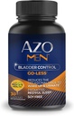 AZO Men Bladder Control, Dnevna podpora Bladder zasnovan posebej za moške pomaga ohranjati zdravo Bladder Control in zmanjšati občasno urgenco*, Podpira Prostata zdravje*, 30 CT