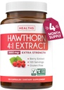 Super Potent Hawthorn Berry Extract kapsule - Hawthorn Berry dodatek Izdelano iz dodatne moči koncentrat za podporo srce in prebavnega zdravja - Vegan non-GMO & Gluten brezplačno (4 mesec oskrbe)