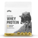 Levels Grass Fed Whey Protein Powder, Brez umetnih, 24G beljakovin, Vanilla Bean, 1LB