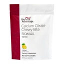 Bariatrične prednosti Kalcijev citrat Chevy Bites 500 mg - Zelo absorbbilen in prebavljiv - Vitamin D3 - Enostavno žvečljivi kalcij dodatek - limonina aroma - 90 Count