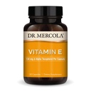 Dr. Mercola Vitamin E - Podpira zdravo stanje kože in antioksidantov - Tokoferoli in tokotrienoli Mešanica - Ne-GMO, Gluten-free & Soy-free - 30 kapsul (30 servivov)