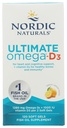 Nordic Naturals Ultimate Omega-D3, limonina aroma - 120 mehki geli - 1280 mg Omega-3 + 1000 i.e. vitamin D3 - EPA & DHA - spodbuja zdravje možganov, srca in imunskega sistema - 60