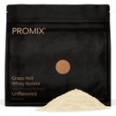 ProMix Nutrition Whey Protein Isolate Powder, 30g Grass Fed Whey Isolate, 6,6g BCAA, Gluten Free, Keto Friendly, Unflavored - 2,5 funt (Pack po 1)