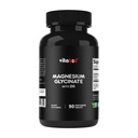 Magnezij Glycinate 1000 mg na postrežbo Zagotavlja 300mg elementarnega magnezija - 90 vegetarijanske tablete - kelirana oblika - podpira mišice, sklepov in zdravja srca*