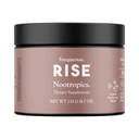 FREQUENSE - Rise Nootropic Tub - Mango limonada Okus - Podpira delovanje možganov in jasnost - z gobami, B vitamini in zeleno kavo - 132g