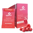 Tailwind Nutrition Hitra hidracija, Elektrolit & Hidracija v prahu, Vitamin C & Morska sol Vadbena mešanica, Raspberry, Paket 12 palic