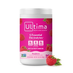 Ultima Replenisher Daily Electrolyte Powder Drink Mix – Sugar Free – Raspberry, 90 Servings – Hidracija Powder s 6 Ključ elektroliti in Trace Minerals – Keto Friendly, Vegan, Non-GMO