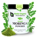 Moringa Powder Organic Certified Moringa Leaf Powder, Moringa Oleifera - bogata z antioksidanti in imunskimi vitamini, Superživila za Moringa Tea, Moringa Drink, India Grown, Vegan -7,05 OZ