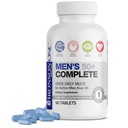 Bronson ONE Daily Mens 50+ Popoln multivitaminski multimineralni, 90 tablet