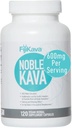 FidžiKava Noble Kava Kava Kapsule, 600mg Kavalaktoni na strežbo, naravna sprostitev in podpora za spanje, Vegan & Non-GMO, 120-Count, Premium Piper Methysticum Extract za mirno in stresno lajšanje