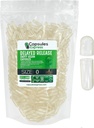 XPRS Nutra Zapoznela sprostitev Velikost 0 Prazne kapsule - 1000 Štetje Prozorne prazne veganske kapsule - Vegetarijanske tablete - DIY Zelenjavna kapsula Polnjenje - Polni Veggie Gel caps za Do-It-Yourself dopolnila