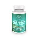 Imunske podporne kapsule organskih gob, 9 mešane gobe za imuno zdravje in dobro počutje z Reishi, levjo grivo, Cordyceps & More - 100% čista, ne-GMO, Vegan
