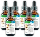 Morter Trace Minerals in Coloidal Suspension (6 Pack) Morter HealthSystem Najboljši proces Alkalne — Nutrient Dens Trace Elements, Fulvic Minerals & Aminokisline