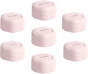 Cadence Travel Containers - Komplet tablet - Magnetic Travel Kapsules,Daily Medicine Organizator za tablete, dodatki, in vitamini - 7 Flex Smalls (0,56oz) za tedenske tablete Organizator - Petal